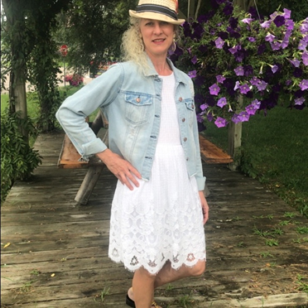 Ci Sono Jean Jacket Light Wash Small